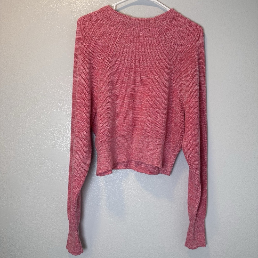 Free People Size-XS/T Women's Too Good Pink Pullover Knit Sweater - Picture 10 of 12